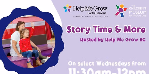 Story Time & More with Help Me Grow SC