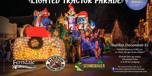 33rd Ferndale Lighted Tractor Parade