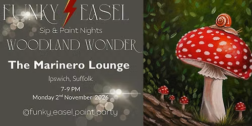 The Funky Easel Sip & Paint Party at Marinero Lounge