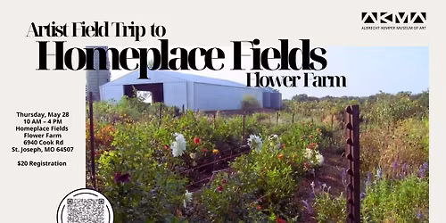 Artist Field Trip to Homeplace Fields Flower Farm