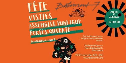 Explorez le B\u00e2timent 7 : cr\u00e9ation, communaut\u00e9 et savoir-faire