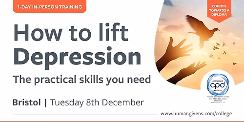 How to Lift Depression \u2013 The practical skills you need | In-Person Workshop 