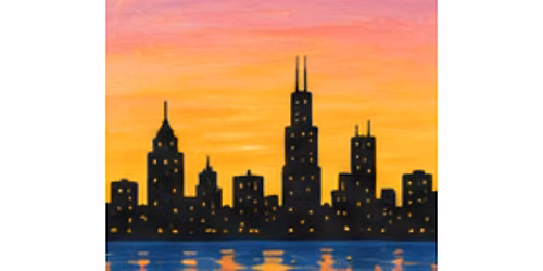 R&B Night Paint & Sip: Sunset Over the City