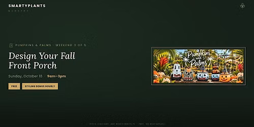 Pumpkins & Palms: Design Your Fall Front Porch