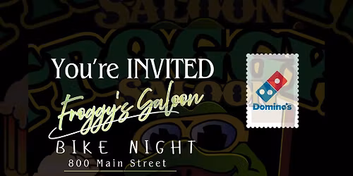 Bike Night at Froggy\u2019s Saloon