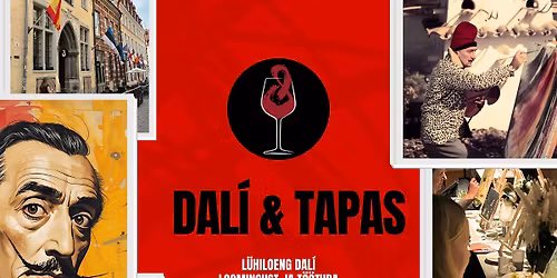 Dal\u00ed ja tapas: l\u00fchi-loeng ja maalimise t\u00f6\u00f6tuba vanalinnas restoranis Kaheksa