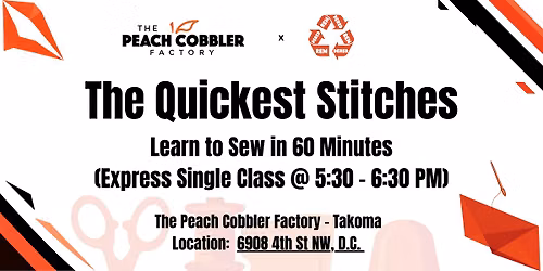 The Quickest Stitches: Learn to Sew in 60 Minutes Express