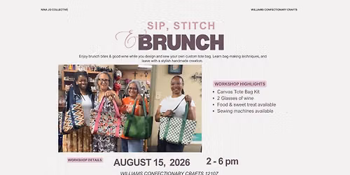 Sip, Stitch & Brunch