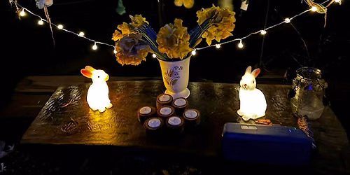 "Rough Magic" fireside story telling for adults for the Autumn Equinox