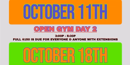 OPEN GYM 1 of 2