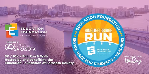 Run the Ringling Bridge! Education Foundation Ringling Bridge Run