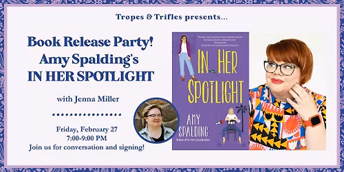 Book release party! Amy Spalding's IN HER SPOTLIGHT
