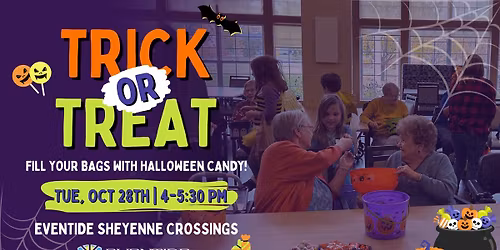 Trick or Treat at Eventide Sheyenne Crossings