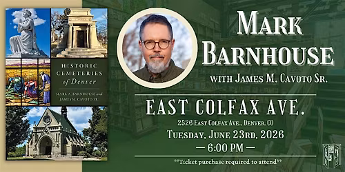 Mark Barnhouse with James M. Cavoto Sr. Live at Tattered Cover