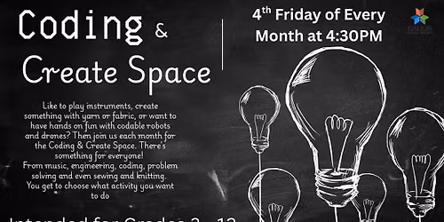 Coding & Create Space