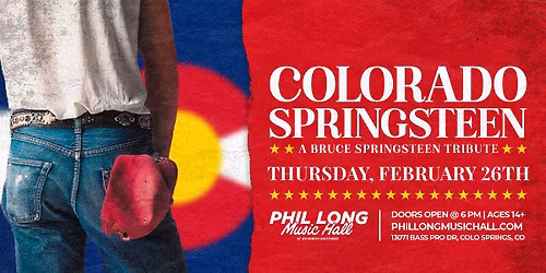 Colorado Springsteen: A Bruce Springsteen Tribute