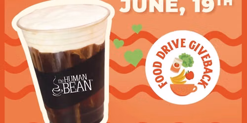 Annual Food Drive - The Human Bean