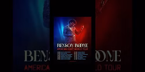 Benson Boone Stockholm Tickets