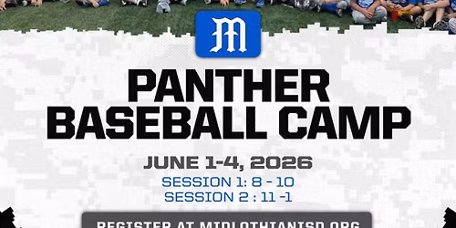 MHS Panther Baseball Camp