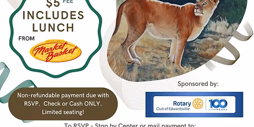 May Lunch and Learn - Choose Hope: Wildlife Art for Wildlife