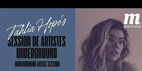 Tahlia Hope's Underground Artist Session