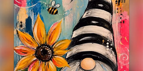 Gnomies in Bloom \ud83d\udc1d Paint Night!