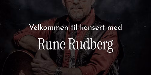 Konsert med Rune Rudberg