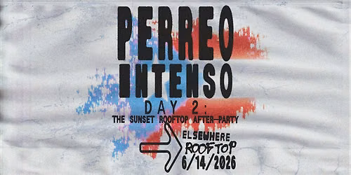 Perreo Intenso Day 2: the sunset rooftop after-party