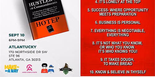 Hustler's 10 Commandments 20th Anniversary Release Party