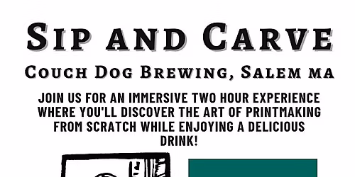 Sip and Carve- Couch Dog Brewing