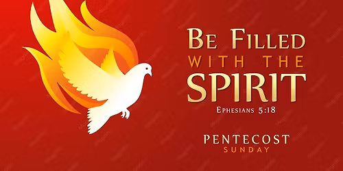 Come Celebrate Pentacost With Us.