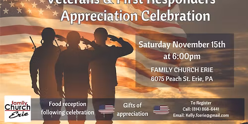 Veterans & First Responders Appreciation Event