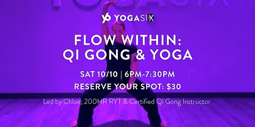 Flow Within: Qi Gong & Yoga