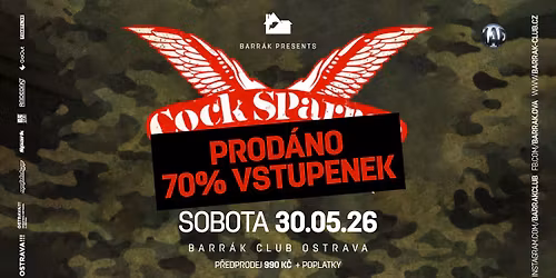 COCK SPARRER, PROTI SM\u011aRU, \u0160TAMGASTI - Ostrava\/Barr\u00e1k
