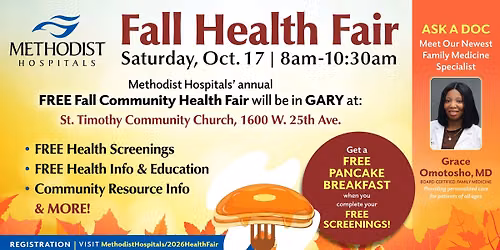 Fall Health Fair & Pancake Breakfast