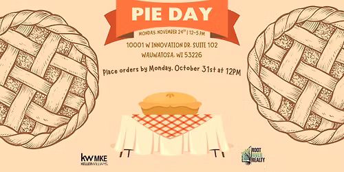Thankful for You: Free Pie Pickup at KW Innovation