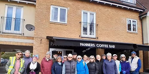 BRAINTREE DISTRICT WALKABOUT- GREAT NOTLEY Monday Walk from Panners Coffee Bar Green