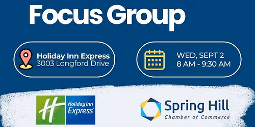 Retail + Restaurant Industries Focus Group Meeting