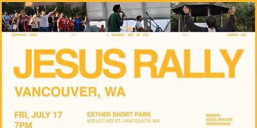 VANCOUVER, WA - JESUS RALLY