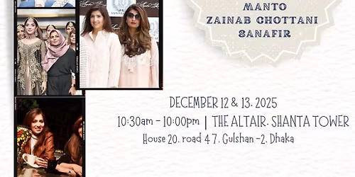 House of Khizar X Sanafir Dhaka