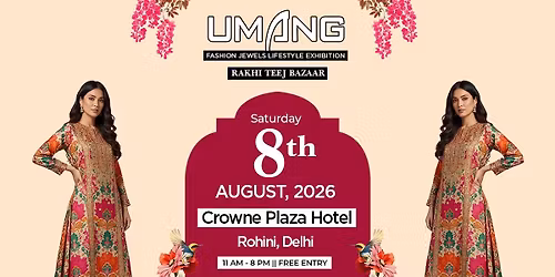 Umang Exhibition at Crowne Plaza Hotel,Rohini,Delhi