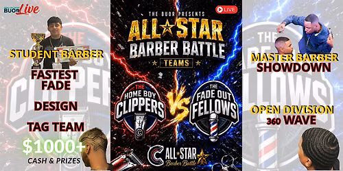 BUOR Live: Barber Battle, Nail & Makeup Competitions + Braids, Loc's & 360