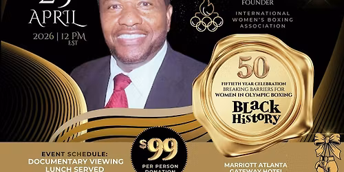 WOMEN'S BOXING CELEBRATION GALA & TRIBUTE to DR. WILLIAM PAUL