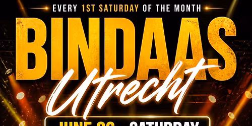 BINDAAS UTRECHT 2026 - 100% TOP MONTHLY BACHATA EVENT