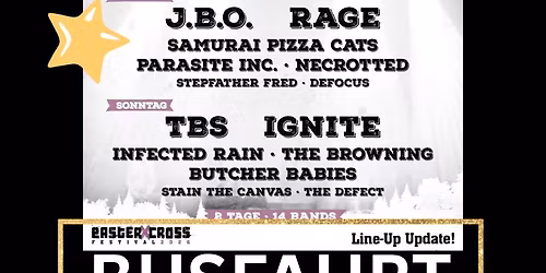 Busfahrt Easter Cross Festival