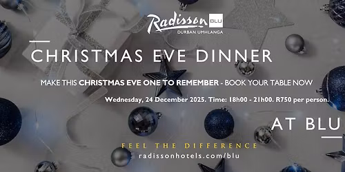 CHRISTMAS EVE DINNER AT BLU