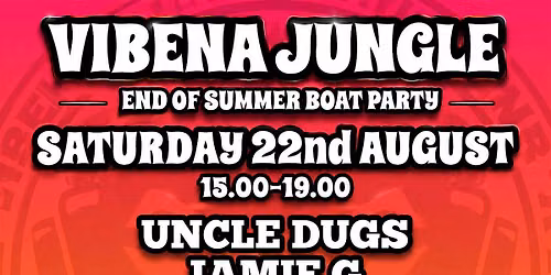Vibena Jungle End of Summer Boat Party