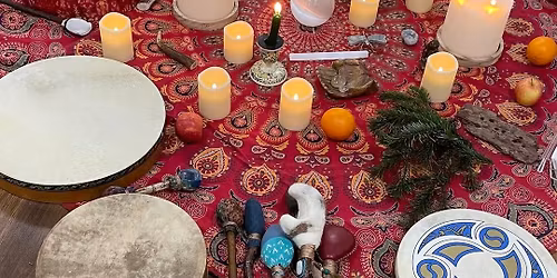 Shamanic drum circle 