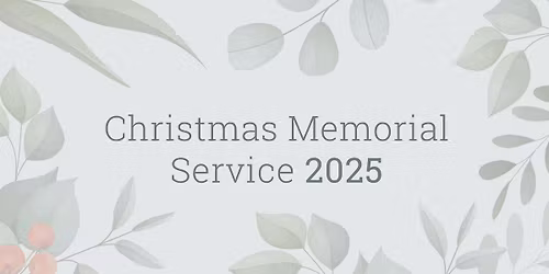 Christmas Memorial Service - Bunbury