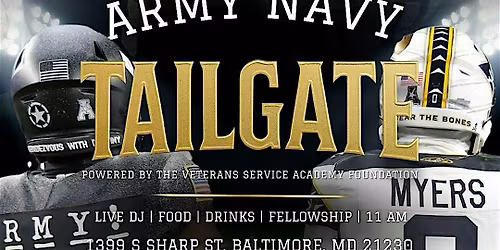 The Official 2025 Army-Navy Tailgate | Powered by VSAF